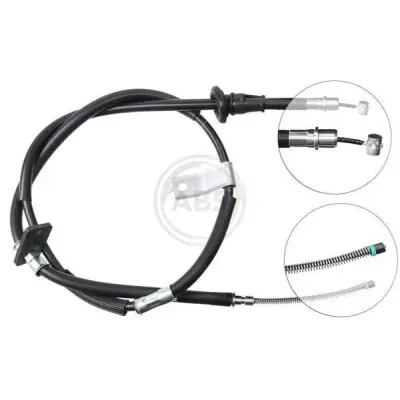Devolución Gratuita Cable de accionamiento, freno de estacionamiento A.B.S. K19087